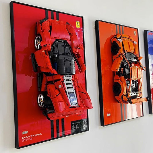 Illuminated LEGO® Car ART
